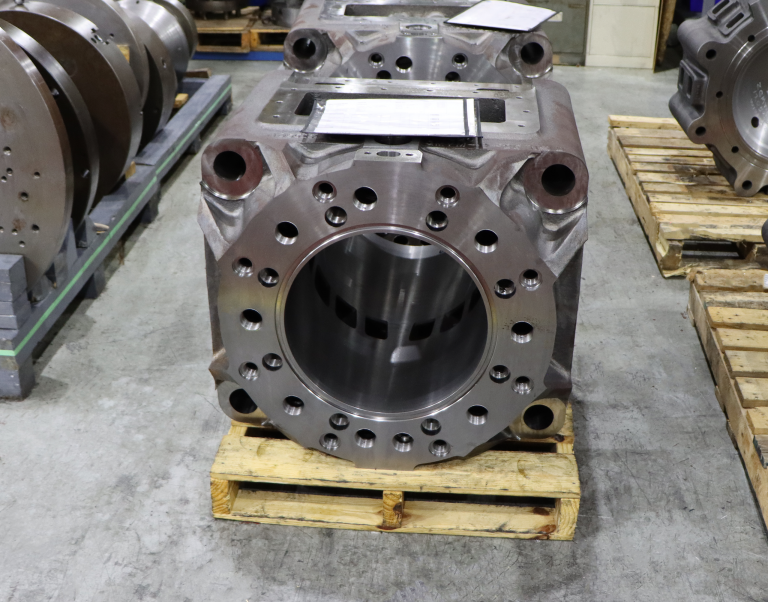 Cooper-Bessemer Quad Cylinders