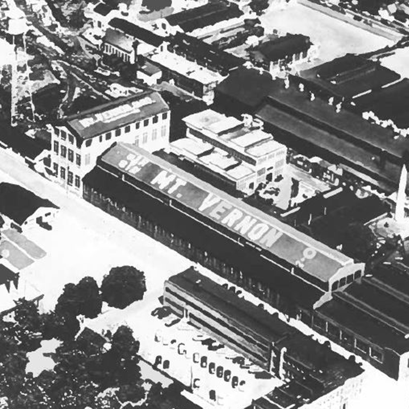 Est. 1833 Mount Vernon, Ohio Factory, original home of the C&G Cooper Company