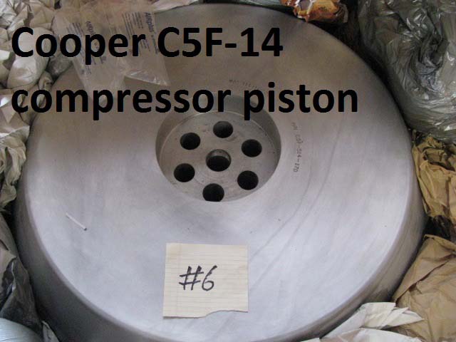 Cooper-Bessemer GMVH-10 Compressor Piston (C5F-14-17D)-image