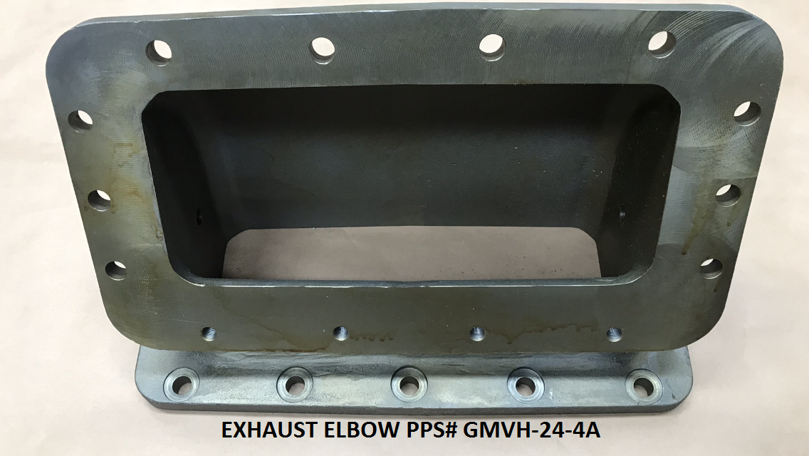 Cooper-Bessemer GMVH Exhaust Elbow (GMVH-24-4A)-image