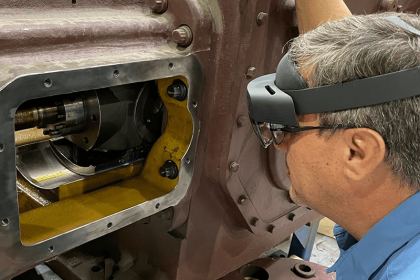 Cooper Machinery Services Microsoft HoloLens 2 Cooper Machinery Services Technology Microsoft HoloLens2